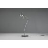 Trio-Leuchten MONZA Table lamp LED matt nickel, 1-light source