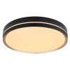 Globo MANNI Ceiling Light LED bronze, black, 1-light source, Remote control