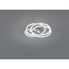 Reality CIRCLE Ceiling Light LED matt nickel, 1-light source, Remote control