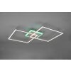 Reality ARRIBO Ceiling Light LED titanium, 3-light sources, Remote control, Colour changer