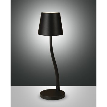 Fabas-Luce JUDY Table lamp LED black, 1-light source