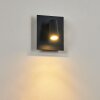 SAETER Outdoor Wall Light LED black, 1-light source