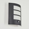 MATILAU Outdoor Wall Light black, white, 1-light source, Motion sensor