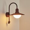 POHEI Outdoor Wall Light rust-coloured, 1-light source, Motion sensor