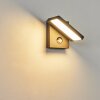 LYCKAN Outdoor Wall Light LED black, 1-light source, Motion sensor