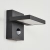 LYCKAN Outdoor Wall Light LED black, 1-light source, Motion sensor