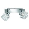 Reality ceiling light chrome, 2-light sources