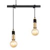 Globo ALEXIUS Pendant Light brass, black, 4-light sources
