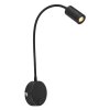 Globo MILLY Wall Light LED black, 1-light source