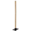 Globo DORO Floor Lamp Wood like finish, black, 1-light source