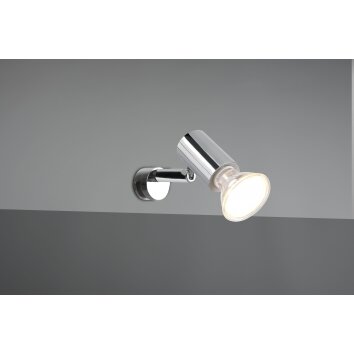Trio-Leuchten LORENZO Wall Light chrome, 1-light source