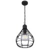 Globo CLASTRA Pendant Light black, 1-light source