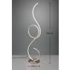 Trio-Leuchten JIVE Floor Lamp LED matt nickel, 1-light source