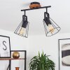 UATUASA Ceiling Light Ecru, black, 2-light sources