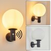 BUBODEFO Outdoor Wall Light anthracite, 1-light source, Motion sensor