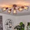 LOEDINGEN Ceiling Light black, 5-light sources