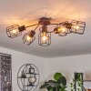 LOEDINGEN Ceiling Light black, 5-light sources