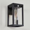 LESET Outdoor Wall Light black, 1-light source, Motion sensor