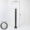 BUBODEFO path light anthracite, 1-light source, Motion sensor