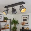 HOLSA Ceiling Light black, 3-light sources