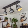 HOLSA Ceiling Light black, 3-light sources