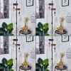 BARBENGO Floor Lamp rust-coloured, black, 2-light sources