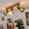 RACOLO Ceiling Light Dark wood, 3-light sources