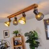 RACOLO Ceiling Light Dark wood, 4-light sources