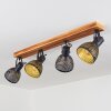 RACOLO Ceiling Light Dark wood, 4-light sources