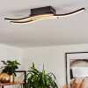 KUMAHU Ceiling Light LED black, 1-light source