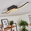 KUMAHU Ceiling Light LED black, 1-light source
