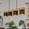 MALIMEA Pendant Light Ecru, black, 4-light sources
