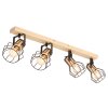 Globo MARIA Ceiling Light Light wood, 4-light sources