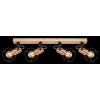 Globo MARIA Ceiling Light Light wood, 4-light sources