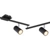 Globo ROBBY Ceiling Light black, 6-light sources