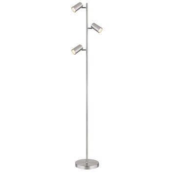 Globo ROBBY Floor Lamp matt nickel, 3-light sources