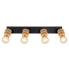 Globo ANGELINE Ceiling Light black, 4-light sources