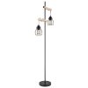 Globo MINA Floor Lamp black, 2-light sources