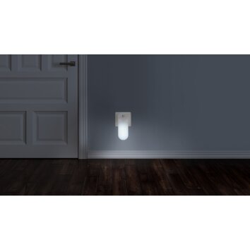 Globo URSULA plug-in light LED white, 4-light sources