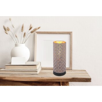 Globo CINDY Table lamp black, 1-light source