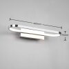 Trio-Leuchten GIANNI Wall Light LED chrome, 1-light source