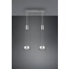 Trio-Leuchten FRANKLIN Pendant Light LED matt nickel, 2-light sources