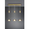 Trio-Leuchten FRANKLIN Pendant Light LED brass, 3-light sources