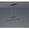 Trio-Leuchten TRAJAN Pendant Light LED black, 1-light source