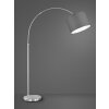 Trio-Leuchten HOTEL Floor Lamp matt nickel, 1-light source