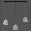 Paul-Neuhaus ETON Pendant Light black, 3-light sources
