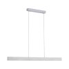 Paul-Neuhaus Q-ADRIANA Pendant Light LED aluminium, 2-light sources, Remote control