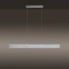 Paul-Neuhaus Q-ADRIANA Pendant Light LED aluminium, 2-light sources, Remote control
