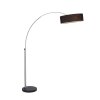 Paul-Neuhaus PETRO Floor Lamp brushed steel, 3-light sources
