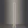 Paul-Neuhaus Q-KAAN Floor Lamp LED brushed steel, 2-light sources, Remote control